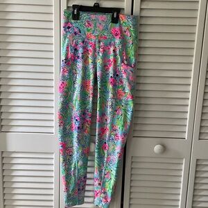 Lilly Pulitzer Colorful Floral Leggings